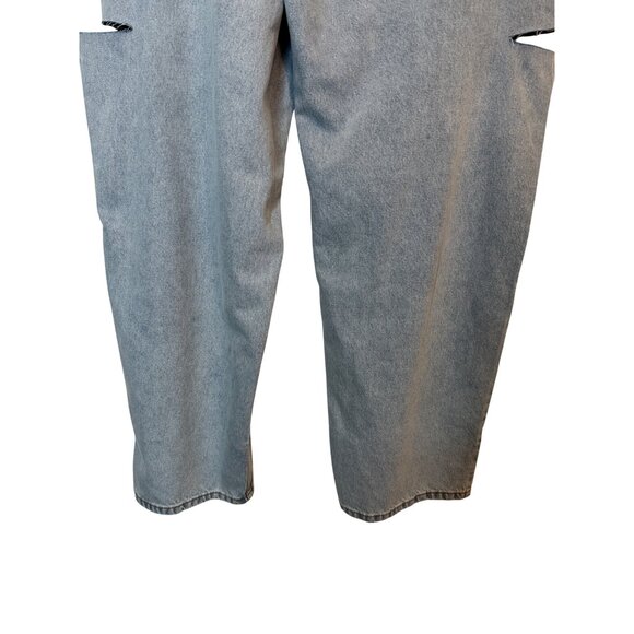 2/$30 NWT Vintage 12 PrettyLittleThing High Waisted Straight Leg Jeans - Picture 14 of 16